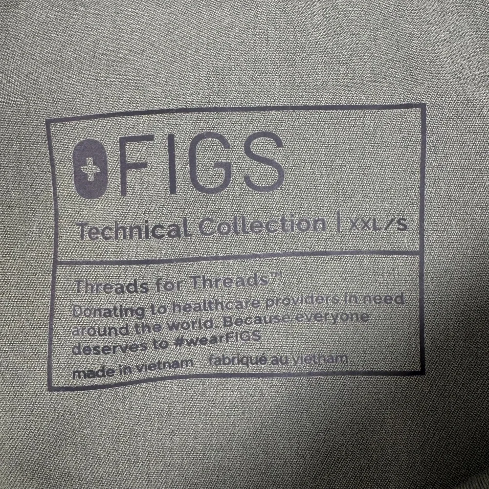 Figs Tansen Scrub Jogger Pants Green Mens XXL Short XXL/S